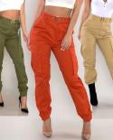 Women Army Military Combat Jeans Pant Cargo Trousers Long Sports Pants Joggers  Pants  Capris