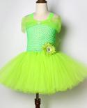 Green Fairy Girls Tutu Dress With Butterfly Wings Birthday Princess Dresses For Kids Christmas Costume Baby Girl New Yea