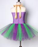 فستان حورية البحر الصغير توتو للبنات أزياء الهالوين للأطفال فساتين أعياد الميلاد للعام الجديد Princess Sea Maid Bal