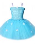 Disfraz de copo de nieve para niños Disfraz de copo de nieve para niñas Vestido de bebé de copo de nieve Princesa