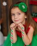 אדום ירוק חג המולד שמלה ארוכה לילדות תחפושת מסיבת חג המולד לילדים יום הולדת טוטו תלבושת ילדת פרח שמלות נסיכה ב