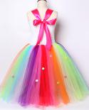 Rainbow Lollipop Tutu vestido para niñas princesa Candy vestidos de cumpleaños de longitud completa niñas Halloween Navidad disf