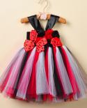 Lady Beetle Bird Tutu Dress For Baby Girl 1 Year Birthday Party Costume Kids Toddler Photography Outfit Newborn Photosho