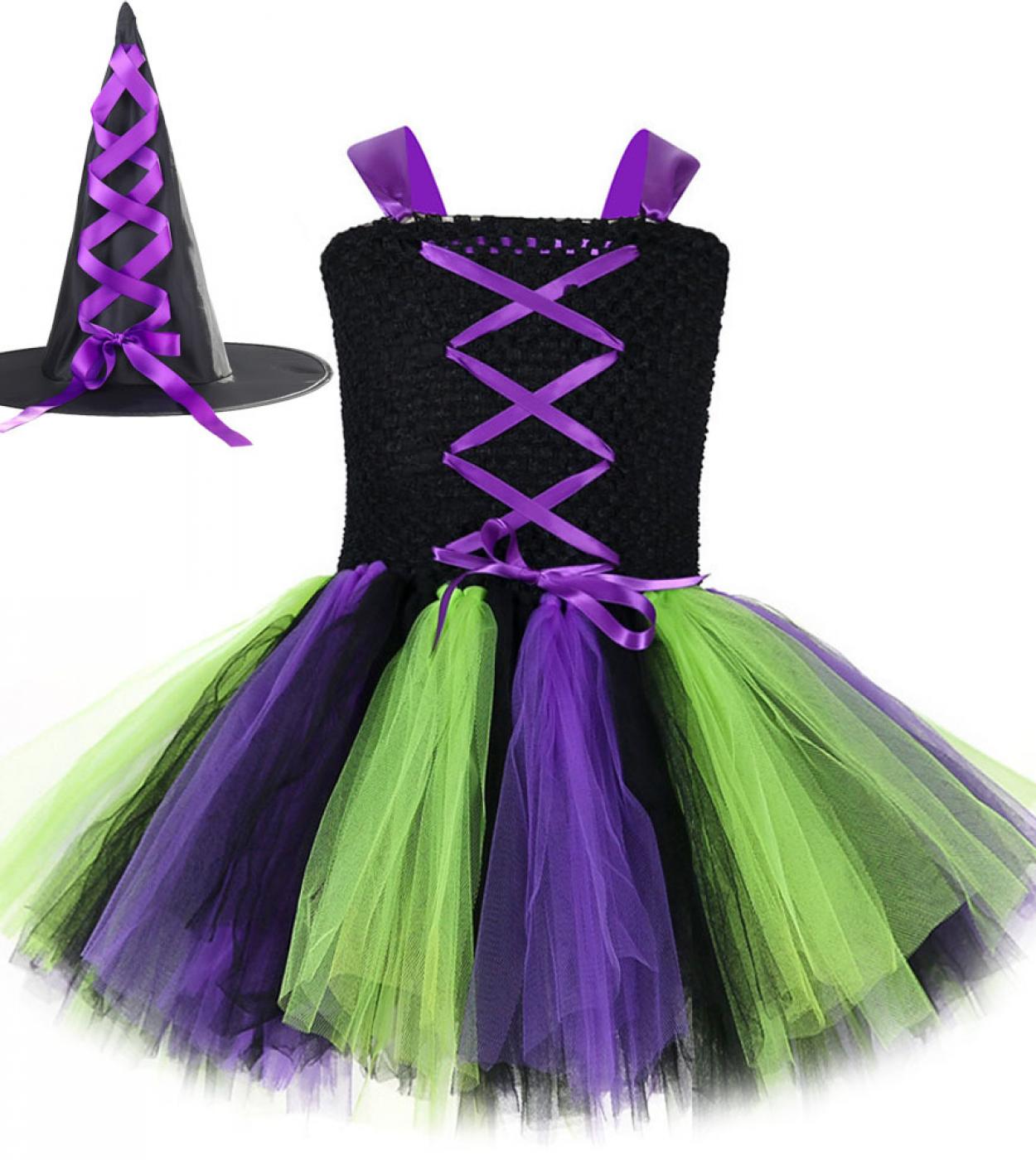 Disfraz de bruja con tutu para mujer sales
