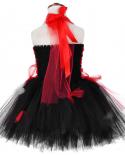 Zombie Bride Halloween Costume For Girls Kids Nightmare Carnival Party Tutu Dress Children Horrific Ghost Outfit Scary C