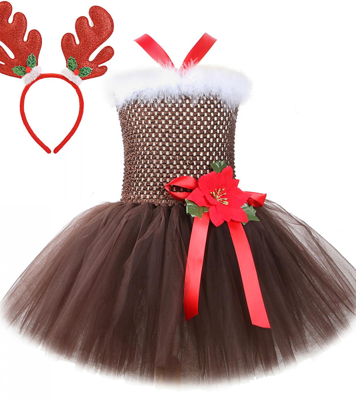 Disfraz de reno para niña con tutu sales