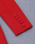 الأرجواني الأحمر السراويل السترة البدلة قطعتين السترة مجموعة مكتب السيدات أزرار واحدة الرسمي السترة مضيئة السراويل الدعاوى عالية