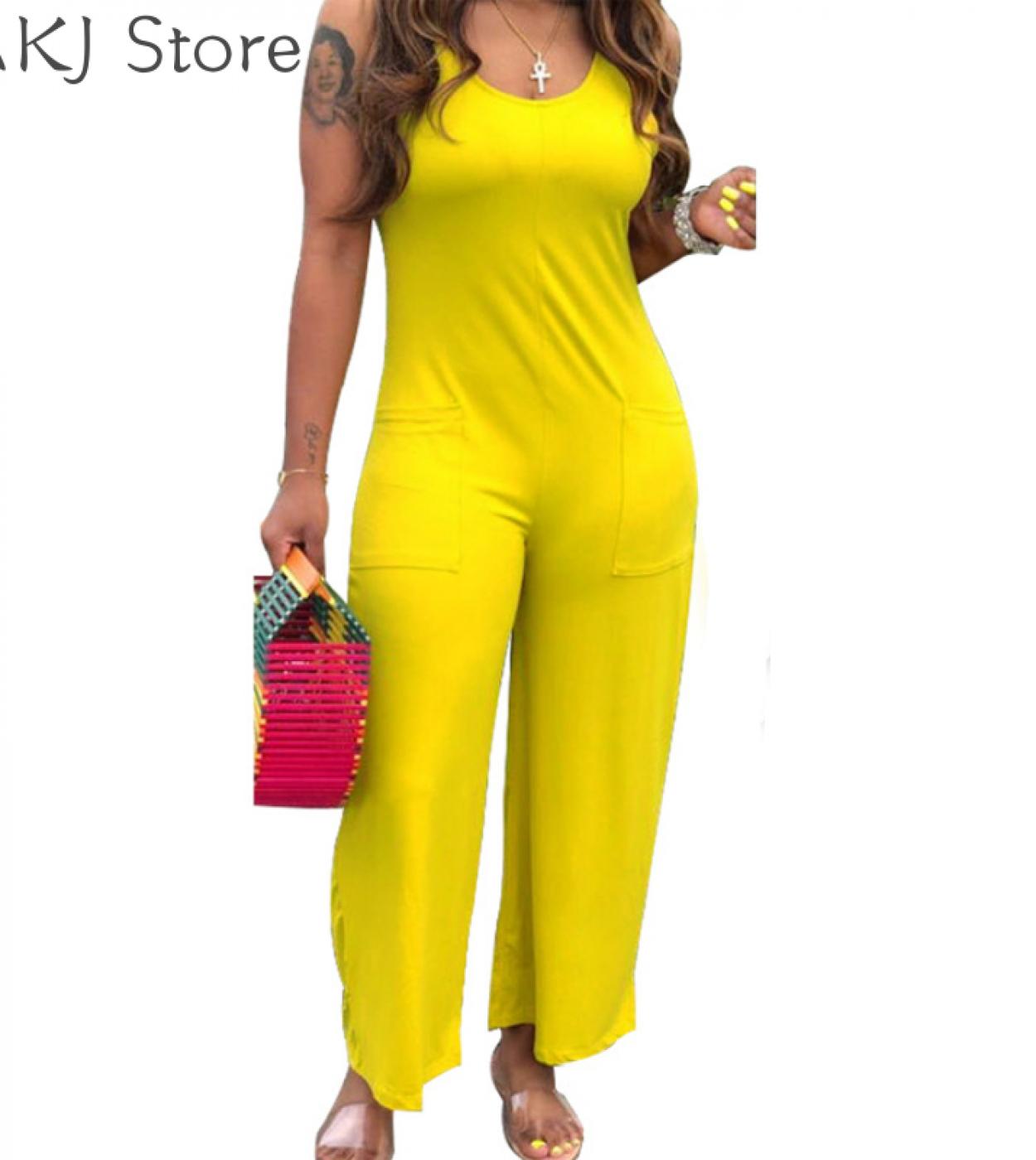 Women Jumpsuit Lady Sleeveless Romper Womens Jumpsuit Party Streetwear Outfit Clothes Party Playsuit  Jumpsuits
