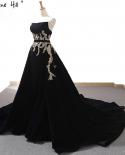 Navy Blue Velvet Off Shoulder Wedding Dresses 2023 High End Beading Diamond Bridal Gowns Serene Hill Hm66680 Custom Made