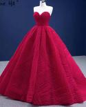 Serene Hill Red Pleat Highend Wedding Dresses 2022 Sweetheart  Lace Up Bride Gowns Hm67355 Custom Made  Wedding Dresses