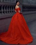 Serene Hill Red Short Sleeve Wedding Dresses Gowns  Highend Vintage Lace Beading Bridal Dress Hm66548  Wedding Dresses