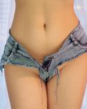 אופנה חדשה מכנסיים קצרים קיץ נשים גינס מיני גינס מכנסיים קצרים קזואל מועדון נשים מסיבת סופר קצר פמינינו סקיני שוט