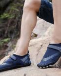 Men Aqua Shoes Quick Dry Beach Shoes Women Breathable Sneakers Barefoot Upstream Water Footwear Swimming Hiking Sport