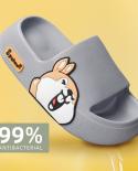 Thick Sole Men Slippers Sense Of Luxury Personality Graffiti Slides Bathroom Beach Indoor Sandals  Summer Couple Cool Wo
