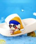 Lovely Rich Lady Slippersthick Sole Women Slippers Bathroom Beach Indoor Sandals 2023 Summer New Couple Slides Cool Men 
