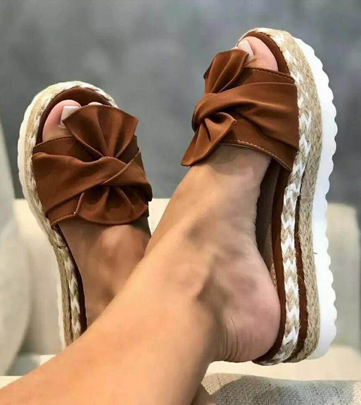 Chanclas lazo hotsell mujer