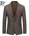 Plyesxale New Elegant Men Blazer Slim Fit Casual Blazers Spring Autumn Blazer Suit Jacket Terno Masculino Costume Homme 
