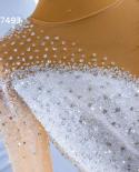 فستان زفاف فاخر من Serene Hill باللون الأبيض الفاخر مطرز بأكمام طويلة ورباط يصل إلى 2022 مصنوع حسب الطلب Hm67493 Weddin