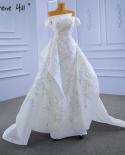 Serene Hill White Mermaid Overskirt Evening Dresses Gowns 2022 Beaded Elegant Luxury For Women Party Hm67336  Evening Dr