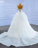 Serene Hill White  V Neck Detachable Train Mermaid Lace Beaded Bride Gowns Wedding Dress 2022 High End Custom Made Hm674