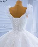 Serene Hill White Ruffles Lace Wedding Dresses  Highend  Sleeveless Bride Gowns Hm67313 Custom Made  Wedding Dresses