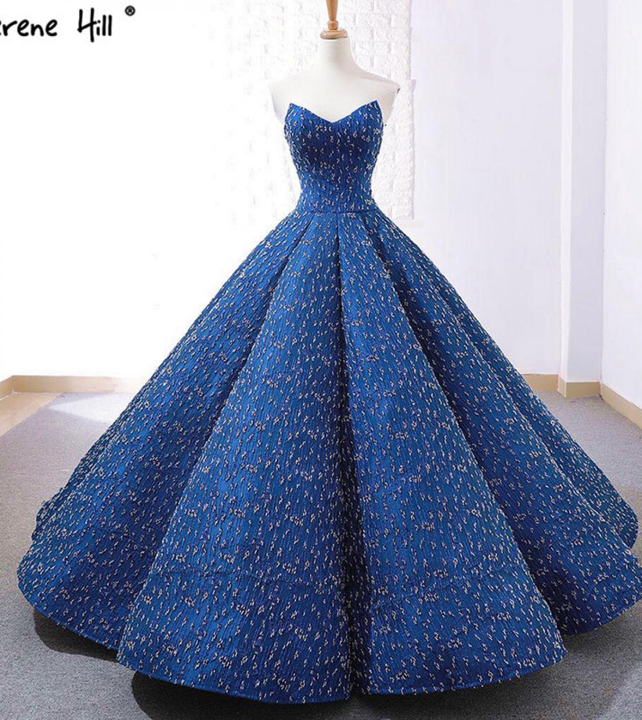 Newest Blue Luxury Full Beading Wedding Dresses  Off Shoulder  Highend Bridal Weddding Gown Real Photo 66675  Wedding Dr