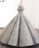 Grey High End Handmade Flowers Sleeveless Wedding Dress 2023 Off Shoulder Vintage Fashion Lace Up Bridal Gown Real Photo