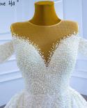 Serene hill לבן יוקרה חצאית כלה שמלות כלה בת ים חרוזים פנינים שרוכים שמלת כלה hm67264 חתונה בהזמנה אישית