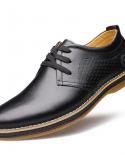 Zapatos informales de negocios para hombre, zapatos planos de lujo para hombre británico, calzado Social, calzado de cuero divid