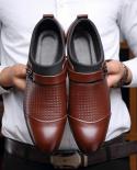 Nueva marca de zapatos formales para hombre, zapatos Oxford de charol con punta en pico, zapatos de vestir para hombre, zapatos 