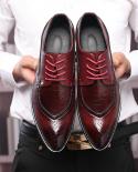 Big Size New 3848 Fashion Leather Shoes Men Dress Shoe Oxford a punta Scarpe Designer Luxury Uomo Scarpe formali U88 Uomo