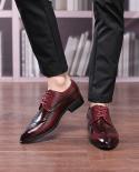 Tamaño grande Nuevo 3848 Zapatos de cuero de moda Hombres Zapatos de vestir Zapatos Oxfords puntiagudos Diseñador de lujo Hombre