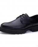 נעלי שמלה לגברים בסגנון פשוט איכות גברים נעלי אוקספורד שרוכים מותג גברים נעליים רשמיות גברים נעלי עור pu עסקי חתונה