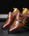 Fashion Luxury  Brand Male Dress Shoes Leather Brogue Men Shoes Casual British Style Men Oxfords  Wedding Party Shoes Xd