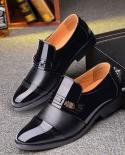 أزياء رجال الأعمال اللباس أحذية رسمية الانزلاق على اللباس أحذية الرجال أوكسفورد الأحذية أحذية جلدية عالية الجودة للرجال 866f