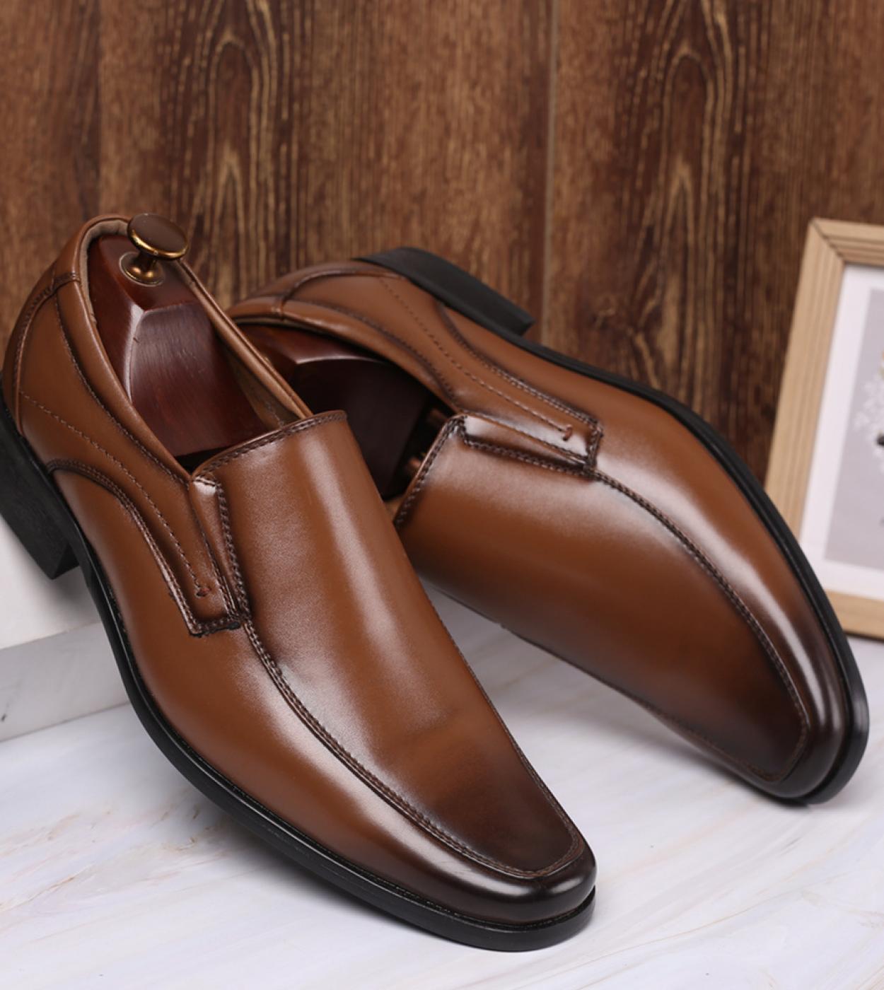 סתיו עסקים חדשים גברים אוקספורד נעלי קזואל סט רגליים שמלת נעלי גברים משרד חתונה נעלי עור גברים נעלי עור רשמיות