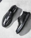אופנה חדשה לגברים עסק שמלה רשמית נעלי קזואל נעלי כלה גברים נעלי חתונה עור אוקספורד נעלי אצבע עגולה 558 דר לגברים