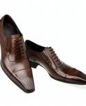 رجل الأعمال أحذية الذكور أزياء الرجال فستان الزفاف أحذية رسمية جلدية فاخرة الرجال مكتب Sapato الاجتماعية Masculino حفلة S