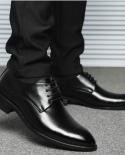 حجم كبير 3848 الرجال الأحذية الأعمال أحذية الدانتيل البريطانية الرجال فستان الزفاف أحذية أسود براون أكسفورد أحذية مكتب رسمي