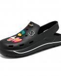 Vryheid Uni Sandals For Men And Women 2022 Summer Designer Beach Garden Shoes Flat Light Nonslip Female Clogs Funny Slip