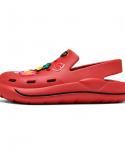 Vryheid Uni Sandals For Men And Women 2022 Summer Designer Beach Garden Shoes Flat Light Nonslip Female Clogs Funny Slip