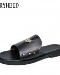 Vryheid Summer Mens Slippers Flat Fashion Breathable Slip On Designer Shoes Casual Beach Slides Outdoor Flip Flop Big S