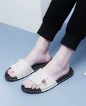 Vryheid High Quality Men Slippers Genuine Leather Summer Soft Footwear Fashion Male Outdoor Flat Men Sandals Casual Beac