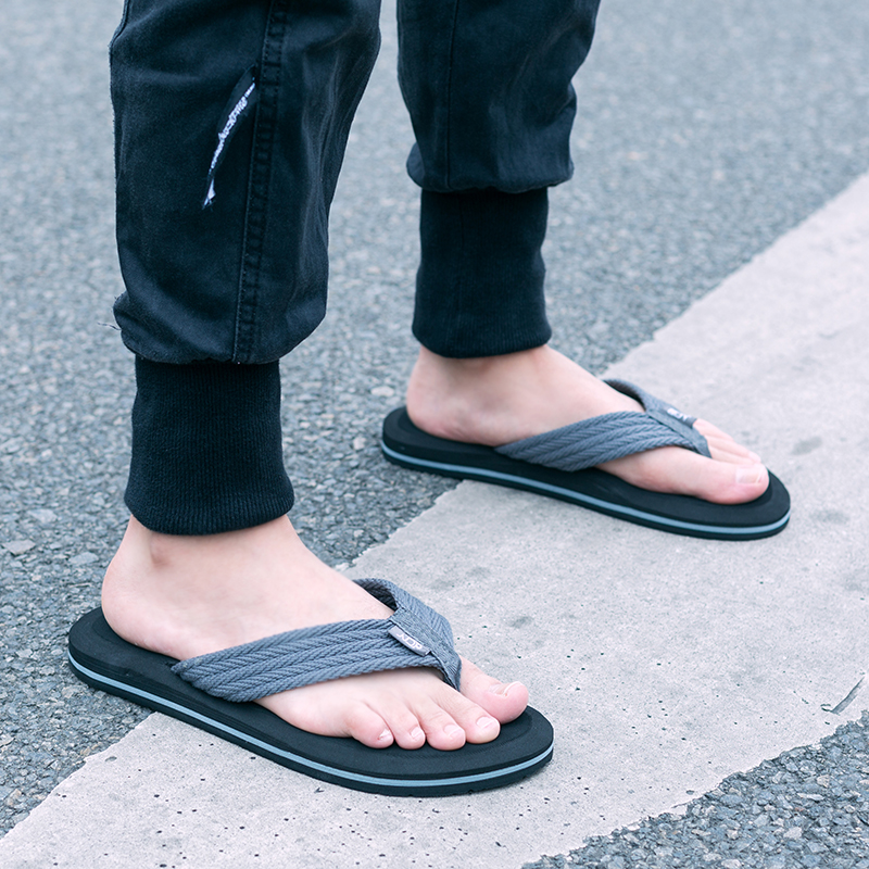 Sandalias best sale dedo hombre