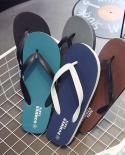 Zapatillas de verano para hombre, zapatos de playa antideslizantes para exteriores, chanclas planas de secado rápido, sandalias 