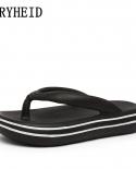 Vryheid Uni Rubber Slippers Mens And Womens 2022 Summer Beach Shoes Light Platform Nonslip Indoor Home Female Flip Flo