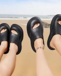 Vryheid Uni New Slippers Men And Women Summer Platform Soft Bottom Light Garden Shoes Beach Flat Nonslip Clogs Home Sand