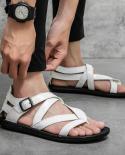 Vryheid 2022 Summer Mens Sandals Leather Luxury Beach Wading Shoes Nonslip Outdoors Sport Casual Fashion Brand Designer