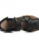 Vryheid Summer Platform Men Sandals Genuine Leather Luxury Beach Wading Shoes Nonslip Comfortable Outdoors Sport Casual 