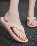 Jumpmore Uni Flip Flops Women Fashion Wearresistant Waterproof Onetime Molding Thick Bottom Eva Slippers Size 3947  Wome
